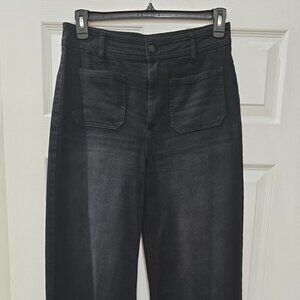 Oat Denim Wide Leg Trouser Jeans